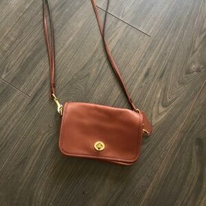Vintage coach cross body/ clutch bag